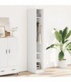vidaXL Wardrobe White 30x50x200 cm Engineered Wood