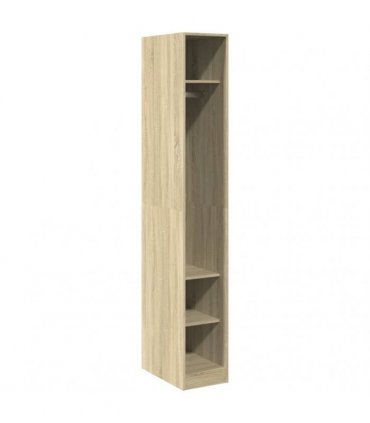 vidaXL Wardrobe Sonoma Oak 30x50x200 cm Engineered Wood