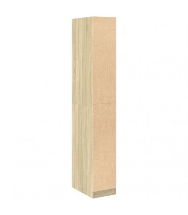vidaXL Wardrobe Sonoma Oak 30x50x200 cm Engineered Wood