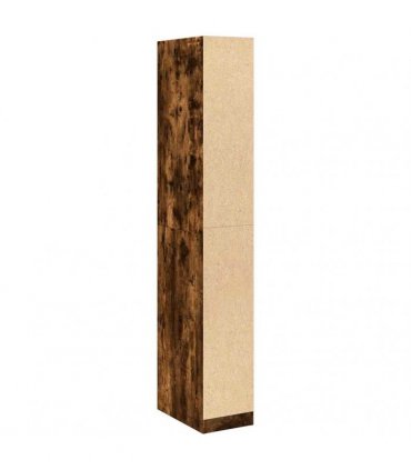 vidaXL Wardrobe Smoked Oak 30x50x200 cm Engineered Wood