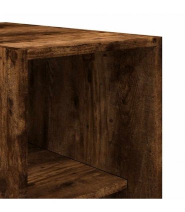 vidaXL Wardrobe Smoked Oak 30x50x200 cm Engineered Wood