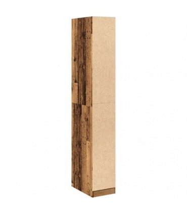 vidaXL Wardrobe Old Wood 30x50x200 cm Engineered Wood