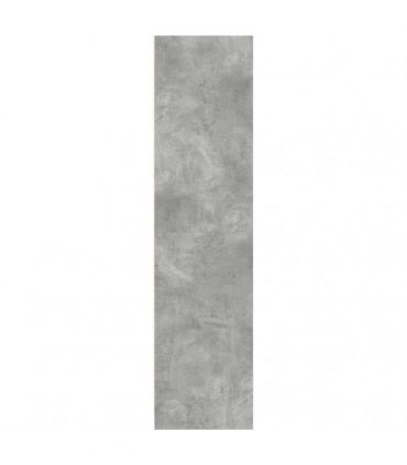 vidaXL Wardrobe Concrete Grey 30x50x200 cm Engineered Wood