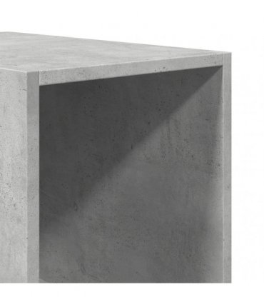 vidaXL Wardrobe Concrete Grey 30x50x200 cm Engineered Wood