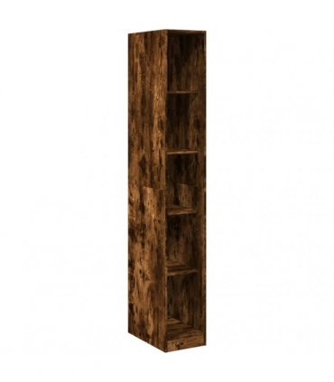 vidaXL Wardrobe Smoked Oak 30x50x200 cm Engineered Wood