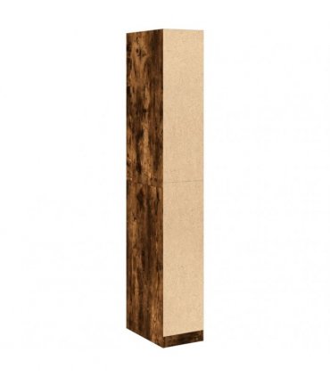vidaXL Wardrobe Smoked Oak 30x50x200 cm Engineered Wood