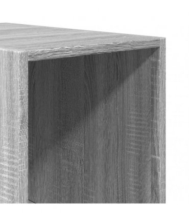 vidaXL Wardrobe Grey Sonoma 30x50x200 cm Engineered Wood