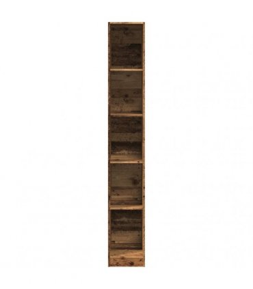vidaXL Wardrobe Old Wood 30x50x200 cm Engineered Wood