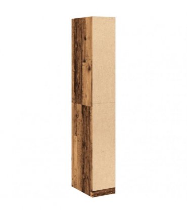 vidaXL Wardrobe Old Wood 30x50x200 cm Engineered Wood
