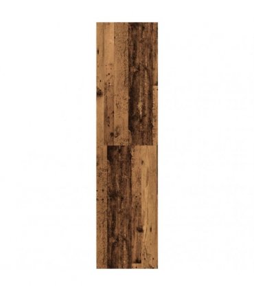 vidaXL Wardrobe Old Wood 30x50x200 cm Engineered Wood