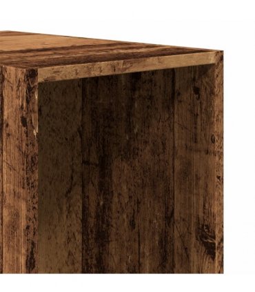 vidaXL Wardrobe Old Wood 30x50x200 cm Engineered Wood