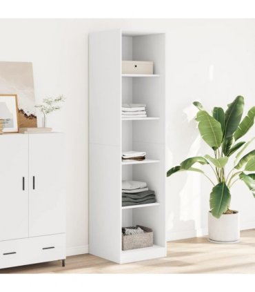 vidaXL Wardrobe White 50x50x200 cm Engineered Wood