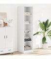 vidaXL Wardrobe White 50x50x200 cm Engineered Wood