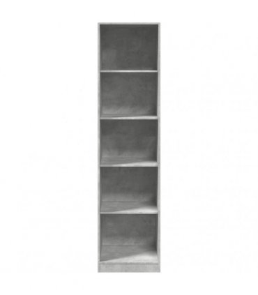 vidaXL Wardrobe Concrete Grey 50x50x200 cm Engineered Wood