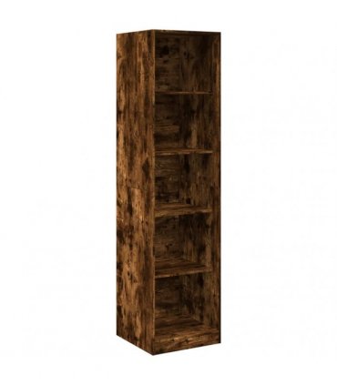 vidaXL Wardrobe Smoked Oak 50x50x200 cm Engineered Wood