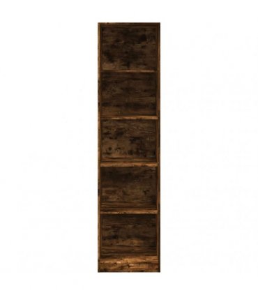vidaXL Wardrobe Smoked Oak 50x50x200 cm Engineered Wood