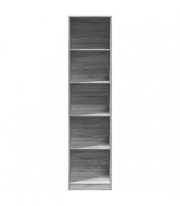 vidaXL Wardrobe Grey Sonoma 50x50x200 cm Engineered Wood