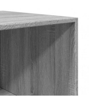vidaXL Wardrobe Grey Sonoma 50x50x200 cm Engineered Wood