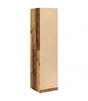 vidaXL Wardrobe Old Wood 50x50x200 cm Engineered Wood
