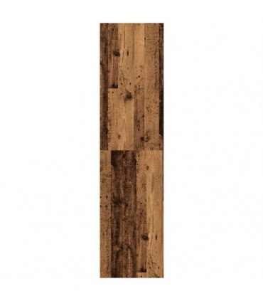 vidaXL Wardrobe Old Wood 50x50x200 cm Engineered Wood