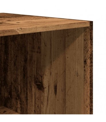 vidaXL Wardrobe Old Wood 50x50x200 cm Engineered Wood