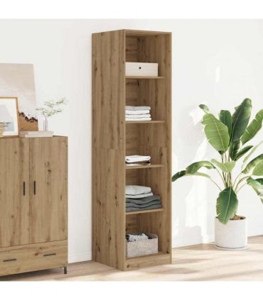 vidaXL Wardrobe Artisian Oak 50x50x200 cm Engineered Wood