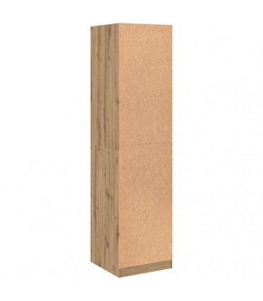 vidaXL Wardrobe Artisian Oak 50x50x200 cm Engineered Wood