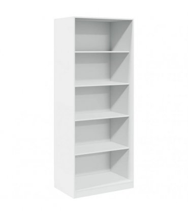 vidaXL Wardrobe White 80x50x200 cm Engineered Wood