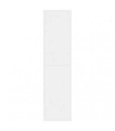 vidaXL Wardrobe White 80x50x200 cm Engineered Wood