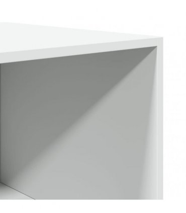 vidaXL Wardrobe White 80x50x200 cm Engineered Wood