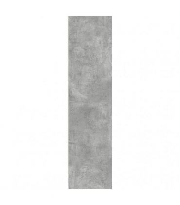 vidaXL Wardrobe Concrete Grey 80x50x200 cm Engineered Wood
