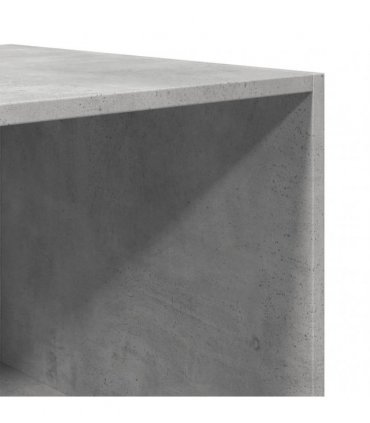 vidaXL Wardrobe Concrete Grey 80x50x200 cm Engineered Wood