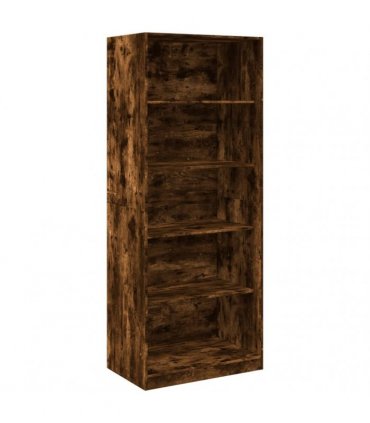 vidaXL Wardrobe Smoked Oak 80x50x200 cm Engineered Wood