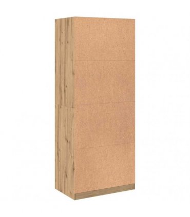 vidaXL Wardrobe Artisian Oak 80x50x200 cm Engineered Wood