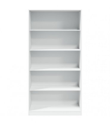 vidaXL Wardrobe White 100x50x200 cm Engineered Wood
