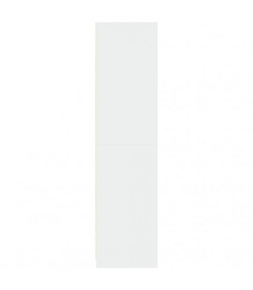 vidaXL Wardrobe White 100x50x200 cm Engineered Wood