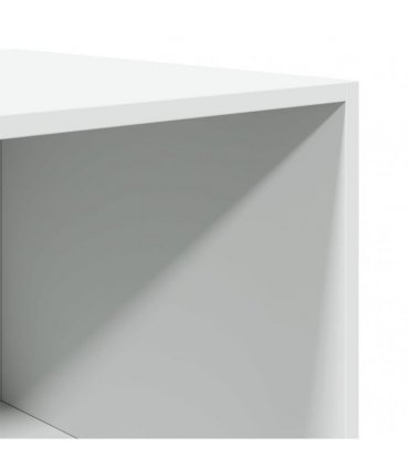 vidaXL Wardrobe White 100x50x200 cm Engineered Wood