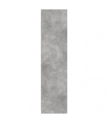 vidaXL Wardrobe Concrete Grey 100x50x200 cm Engineered Wood