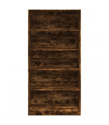 vidaXL Wardrobe Smoked Oak 100x50x200 cm Engineered Wood