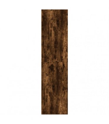 vidaXL Wardrobe Smoked Oak 100x50x200 cm Engineered Wood