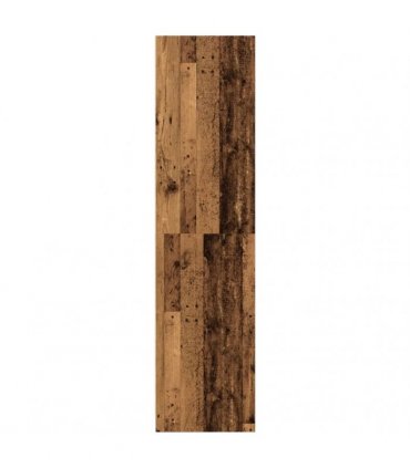 vidaXL Wardrobe Old Wood 100x50x200 cm Engineered Wood