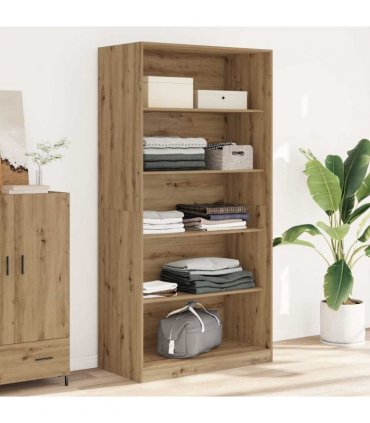 vidaXL Wardrobe Artisian Oak 100x50x200 cm Engineered Wood