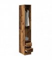vidaXL Wardrobe Old Wood 30x50x200 cm Engineered Wood