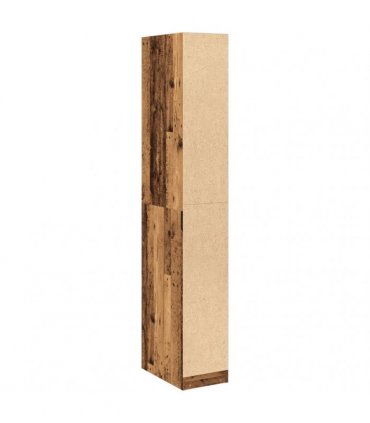 vidaXL Wardrobe Old Wood 30x50x200 cm Engineered Wood