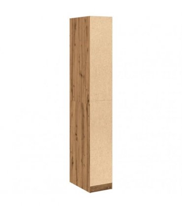 vidaXL Wardrobe Artisian Oak 30x50x200 cm Engineered Wood