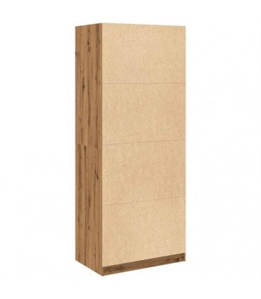 vidaXL Wardrobe Artisian Oak 80x50x200 cm Engineered Wood
