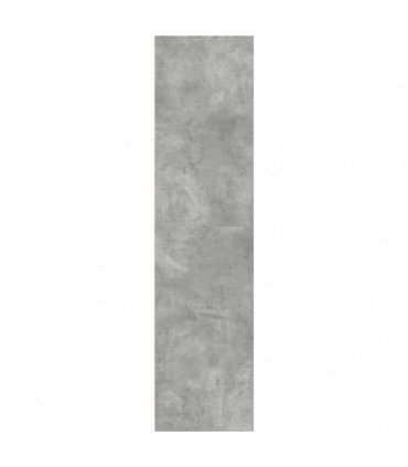vidaXL Wardrobe Concrete Grey 80x50x200 cm Engineered Wood