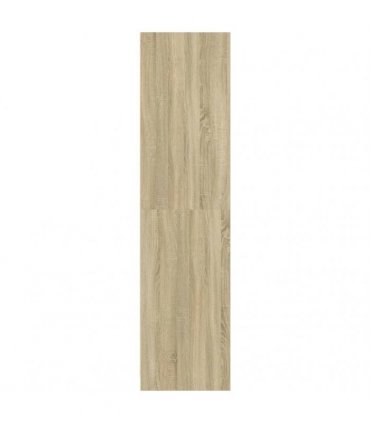 vidaXL Wardrobe Sonoma Oak 100x50x200 cm Engineered Wood