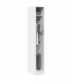 vidaXL Wardrobe White 30x50x200 cm Engineered Wood