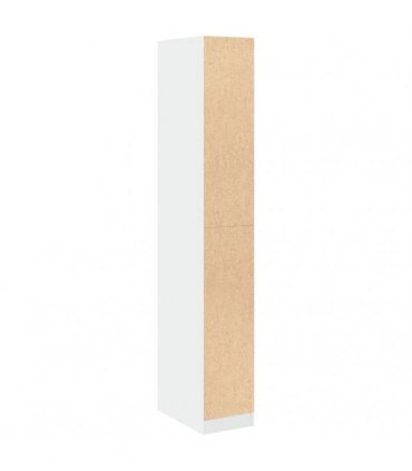 vidaXL Wardrobe White 30x50x200 cm Engineered Wood
